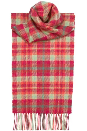 Luxury Lambswool Scarf (Highland Rose)