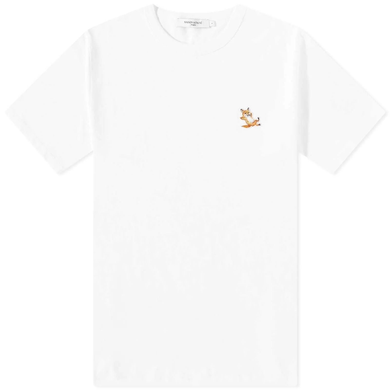 MAISON KITSUNE  |Short Sleeves Logo Designers T-Shirts