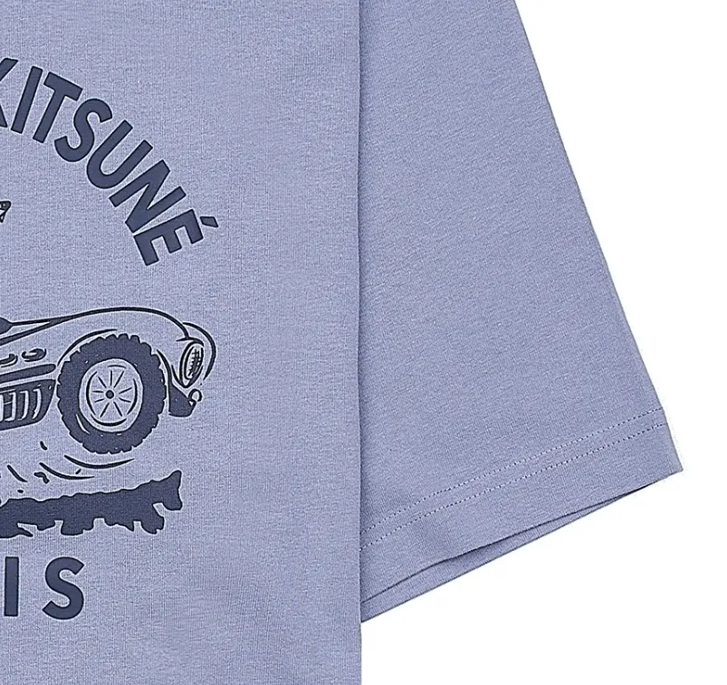 MAISON KITSUNE  |Unisex Plain Cotton Short Sleeves Logo Designers T-Shirts