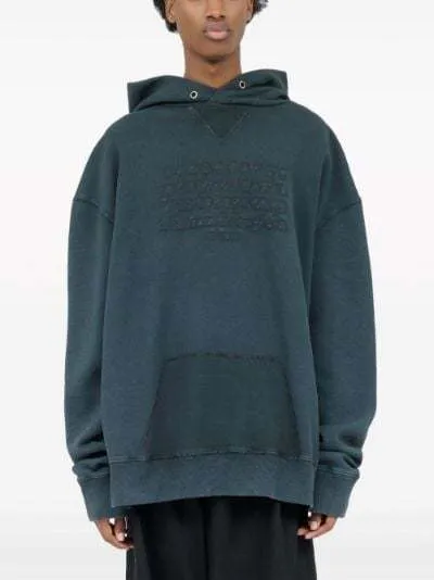 Maison Margiela  |Pullovers Long Sleeves Plain Cotton Logo Designers Hoodies