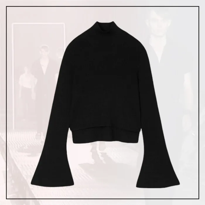 Mame kurogouchi  |Casual Style Silk Nylon Long Sleeves Plain Long Party Style