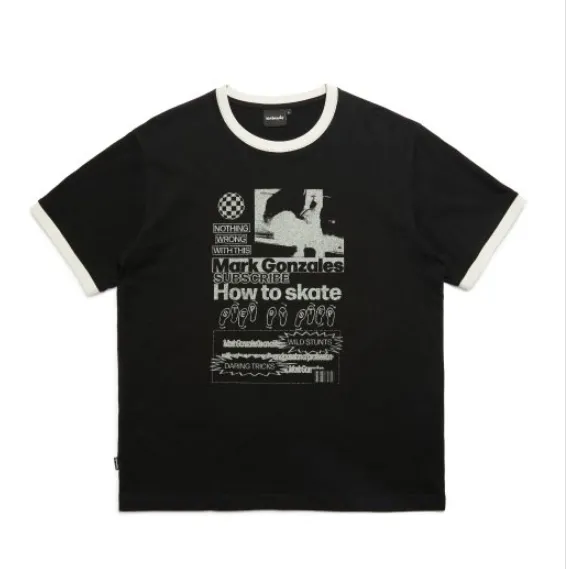 Mark Gonzales  |Unisex Street Style Short Sleeves Logo T-Shirts