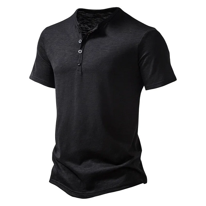 Men's Summer Polyester Solid Pattern Slim Fit Short Sleeve Polo Shirts