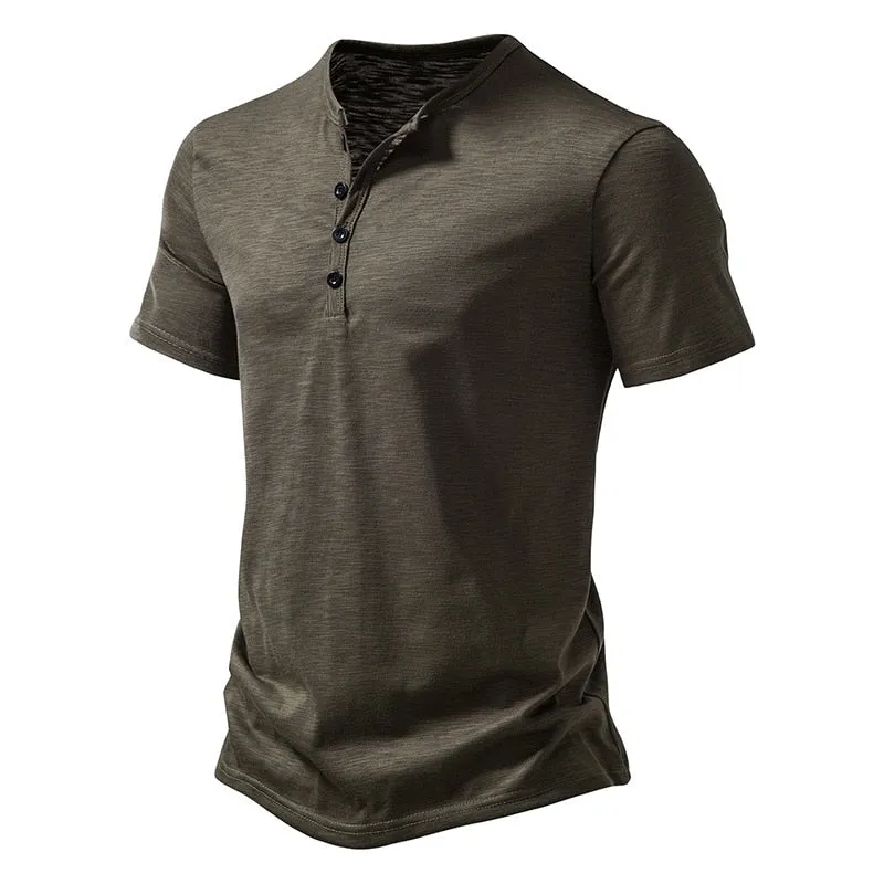 Men's Summer Polyester Solid Pattern Slim Fit Short Sleeve Polo Shirts