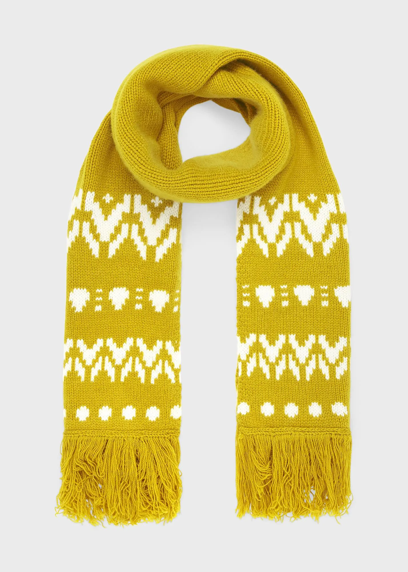 Meredith Fairisle Scarf 