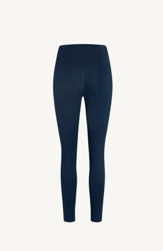 Midnight Compressive Háar Leggings me vasa