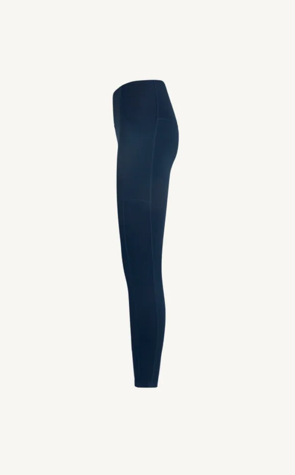 Midnight Compressive Háar Leggings me vasa