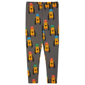 Mini Rodini Child Bloodhound Leggings Grey