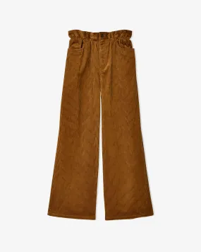 Miu Miu - Women's Corduroy Pants - (Caramel)