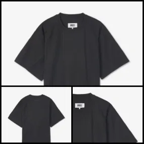 MM6 Maison Margiela  |Street Style Plain Logo T-Shirts