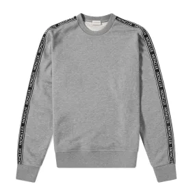 MONCLER  |Crew Neck Pullovers Long Sleeves Cotton Logo