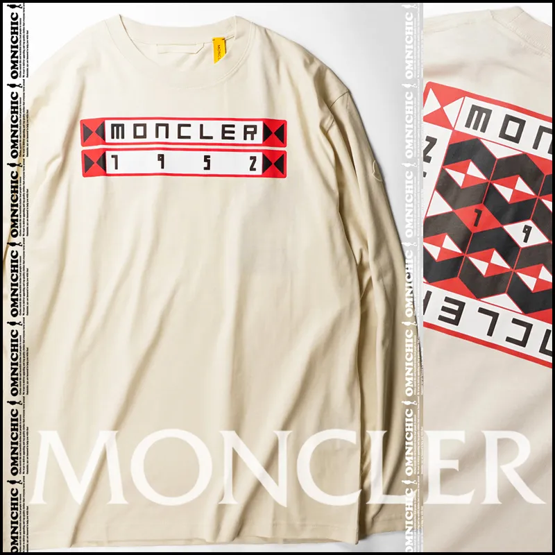 MONCLER  |Crew Neck Pullovers Unisex Fine Gauge Street Style