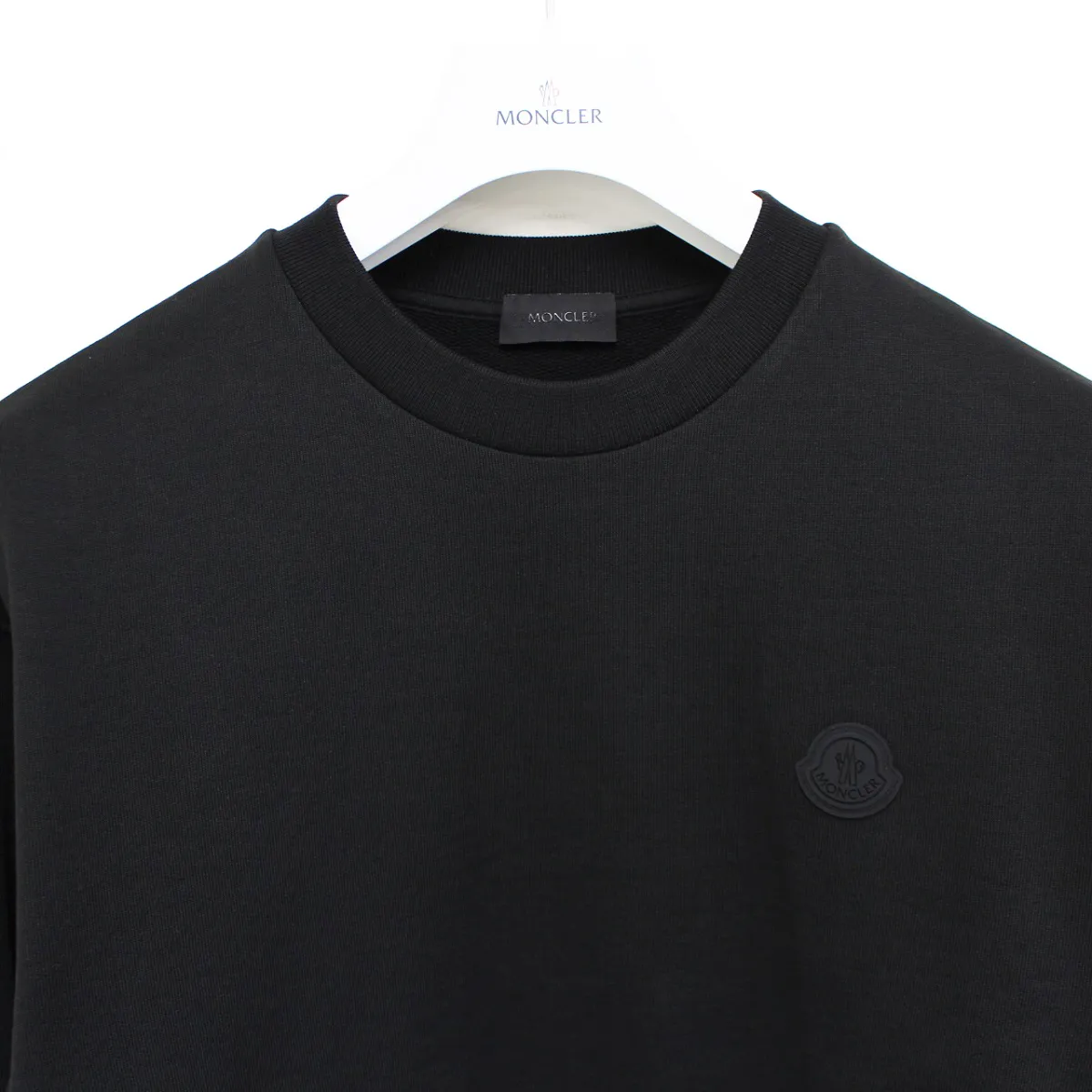 MONCLER  |Crew Neck Pullovers Unisex Long Sleeves Cotton Logo