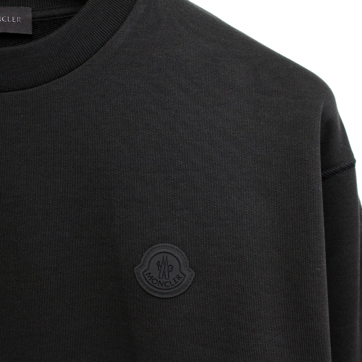 MONCLER  |Crew Neck Pullovers Unisex Long Sleeves Cotton Logo