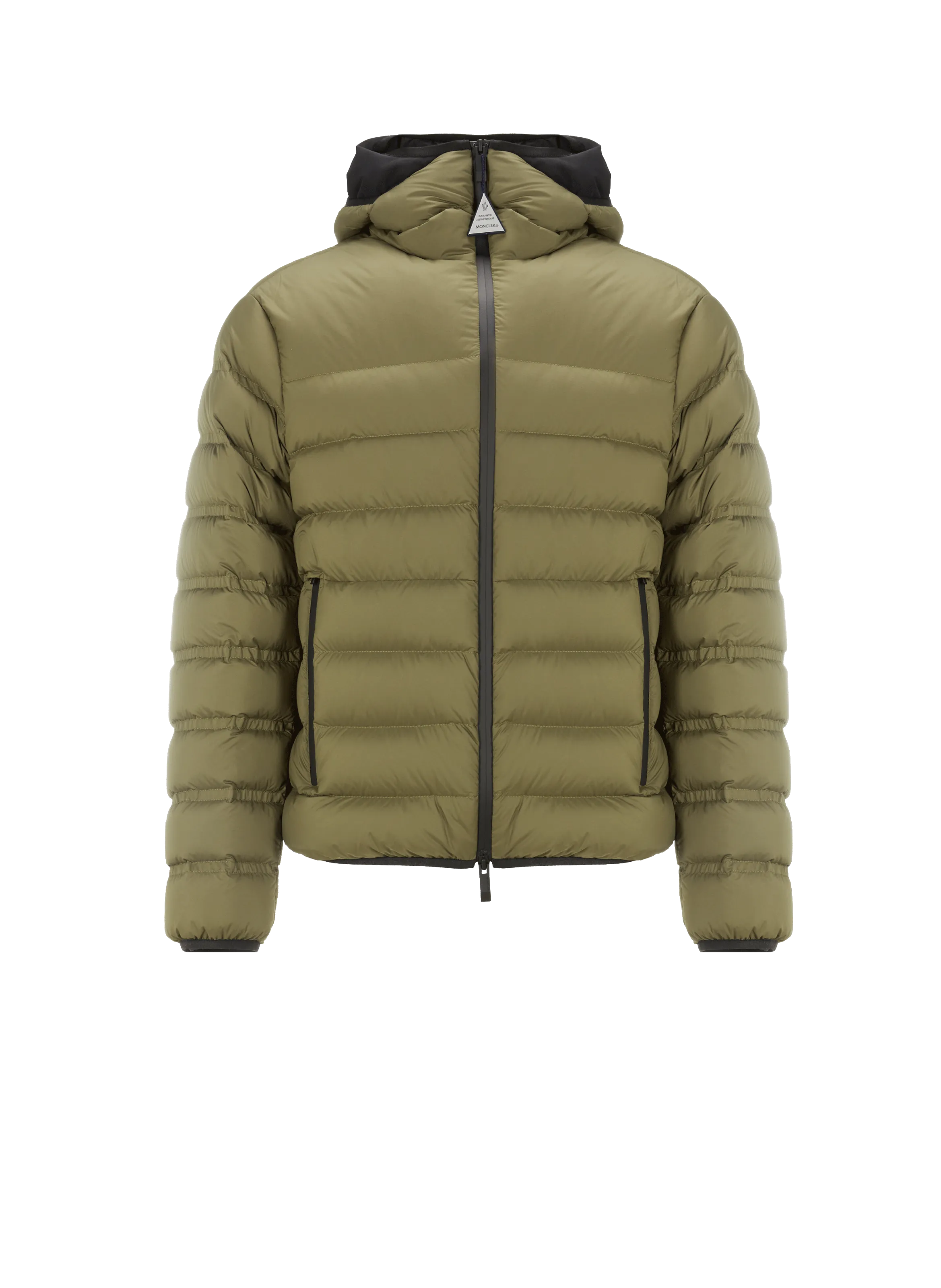 MONCLER  Quilted down jacket - Brown