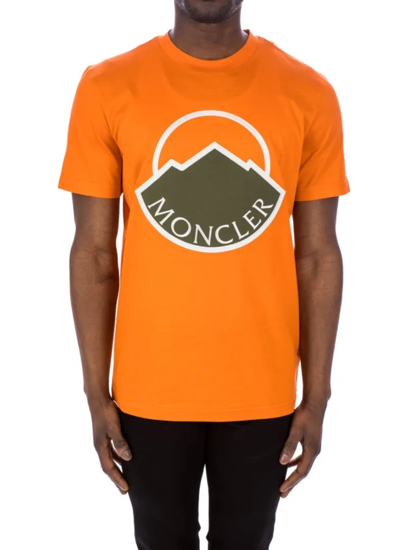 MONCLER  |Street Style Logo FX Advantage / Exclusive T-Shirts