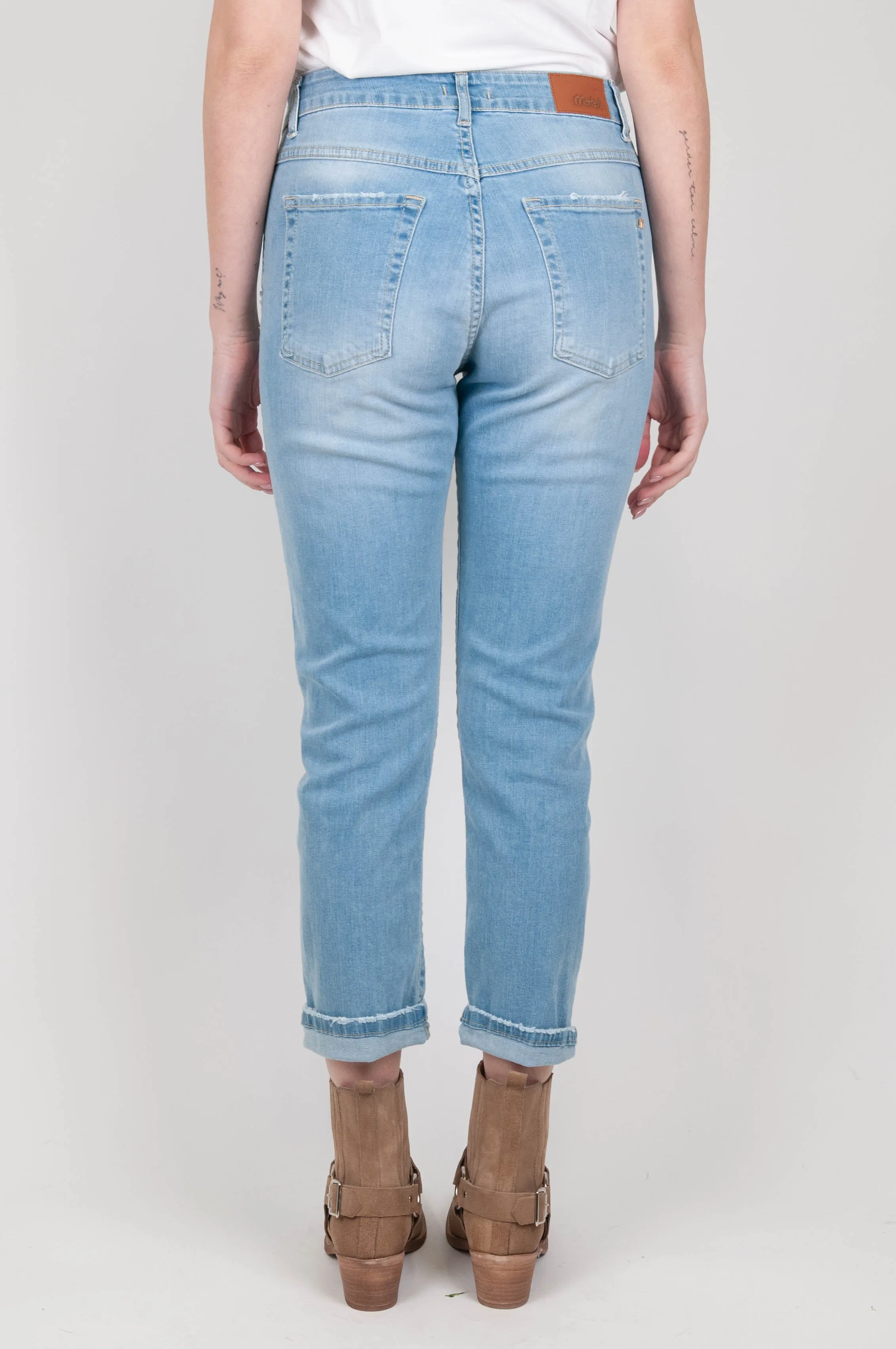 Motel - Jeans slim lavaggio chiaro