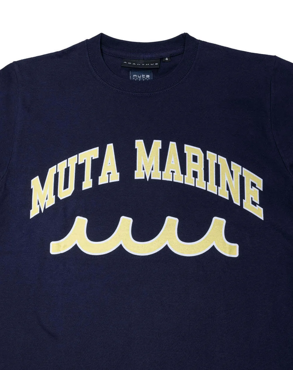 muta  |Pullovers Unisex Plain Cotton Short Sleeves Logo T-Shirts