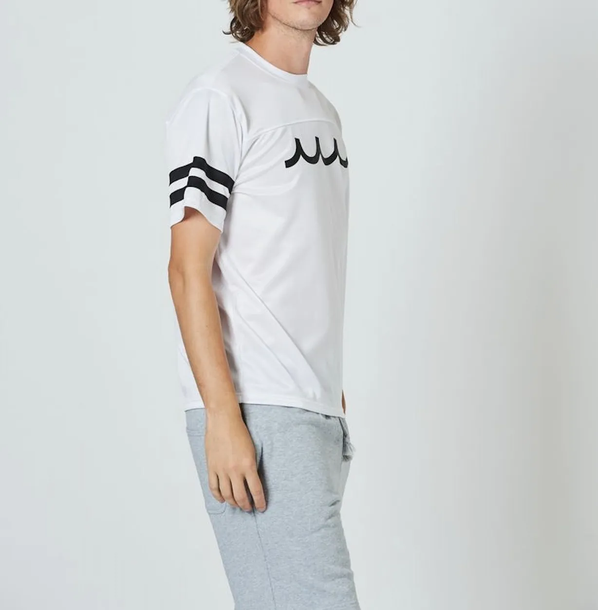 muta  |Street Style Plain Short Sleeves Logo T-Shirts