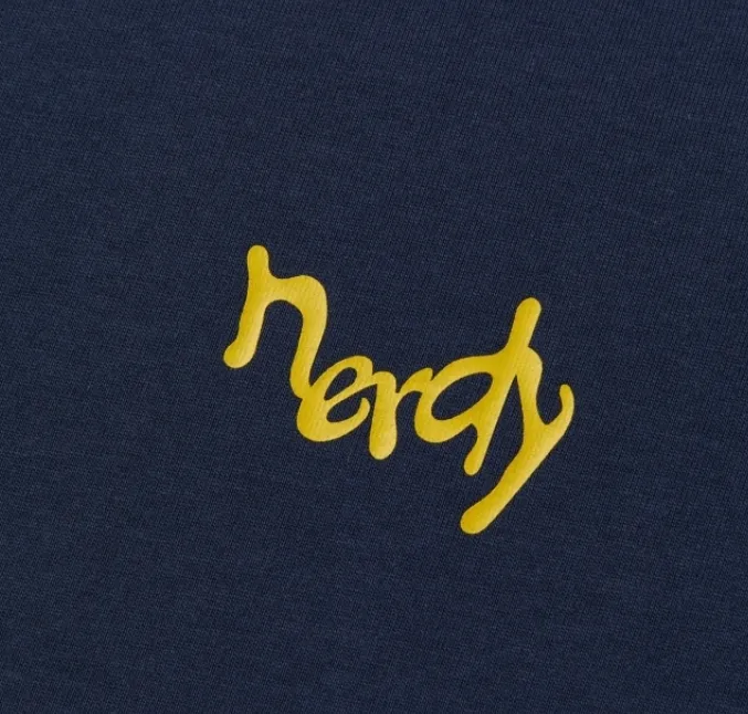 NERDY  |Unisex Street Style Cotton Logo T-Shirts