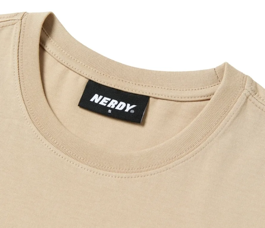 NERDY  |Unisex Street Style Cotton Logo T-Shirts