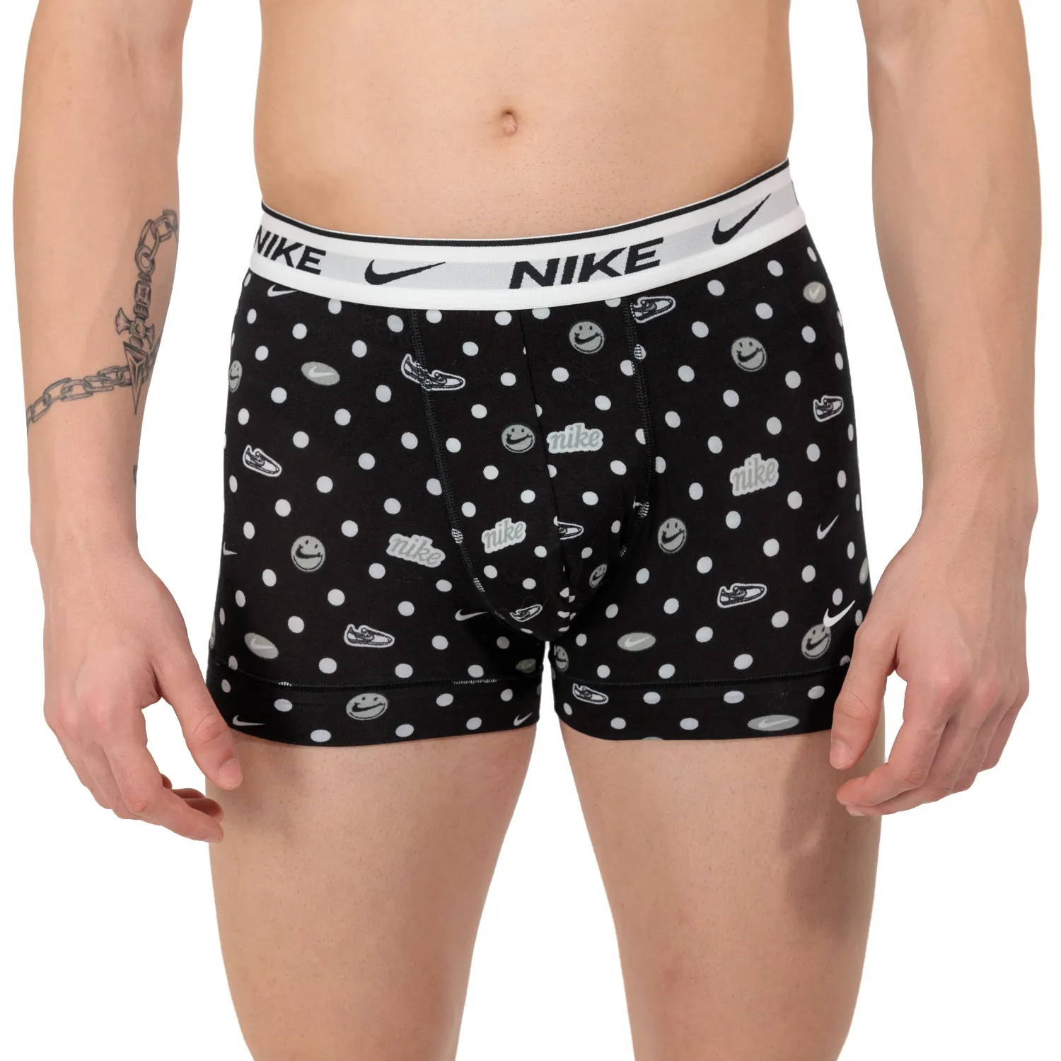 Nike Everyday Stretch x 3 Boxer  Sneaker Dot Print/White/Black