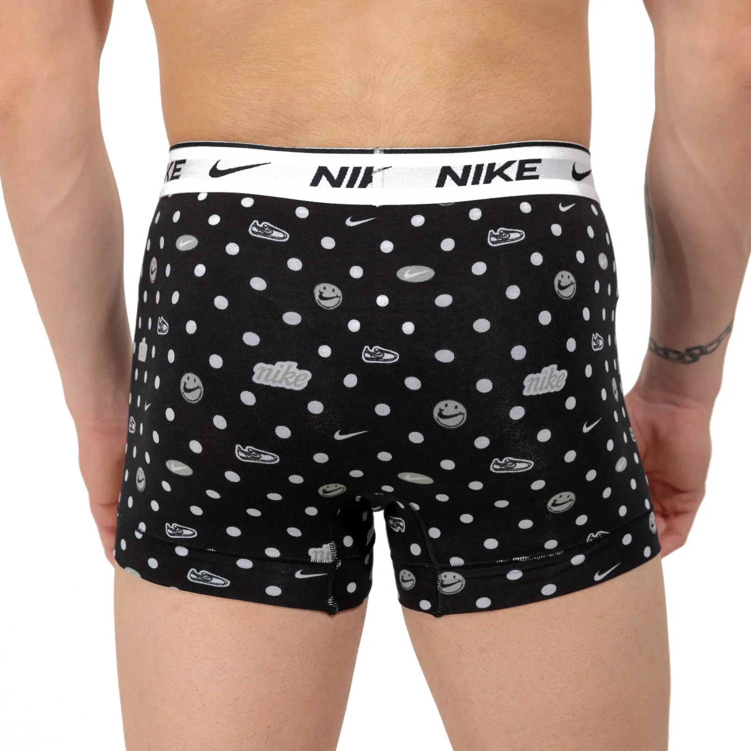 Nike Everyday Stretch x 3 Boxer  Sneaker Dot Print/White/Black