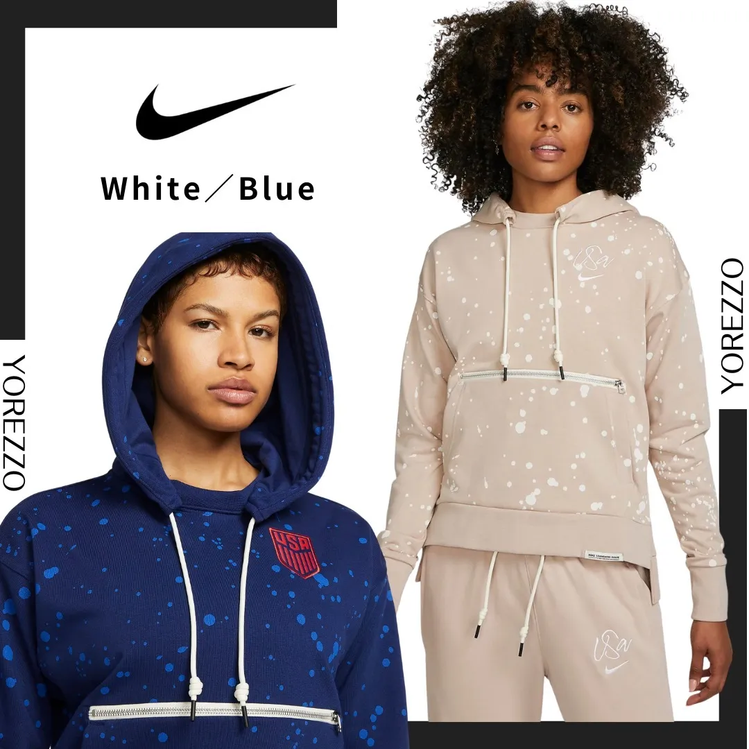 Nike  |Rib Street Style Long Sleeves Oversized Puff Sleeves