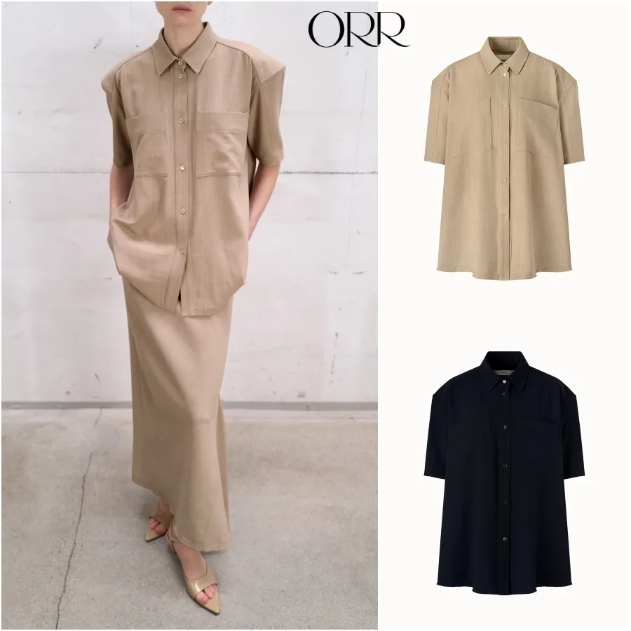 ORR  |Short Sleeves Shirts & Blouses