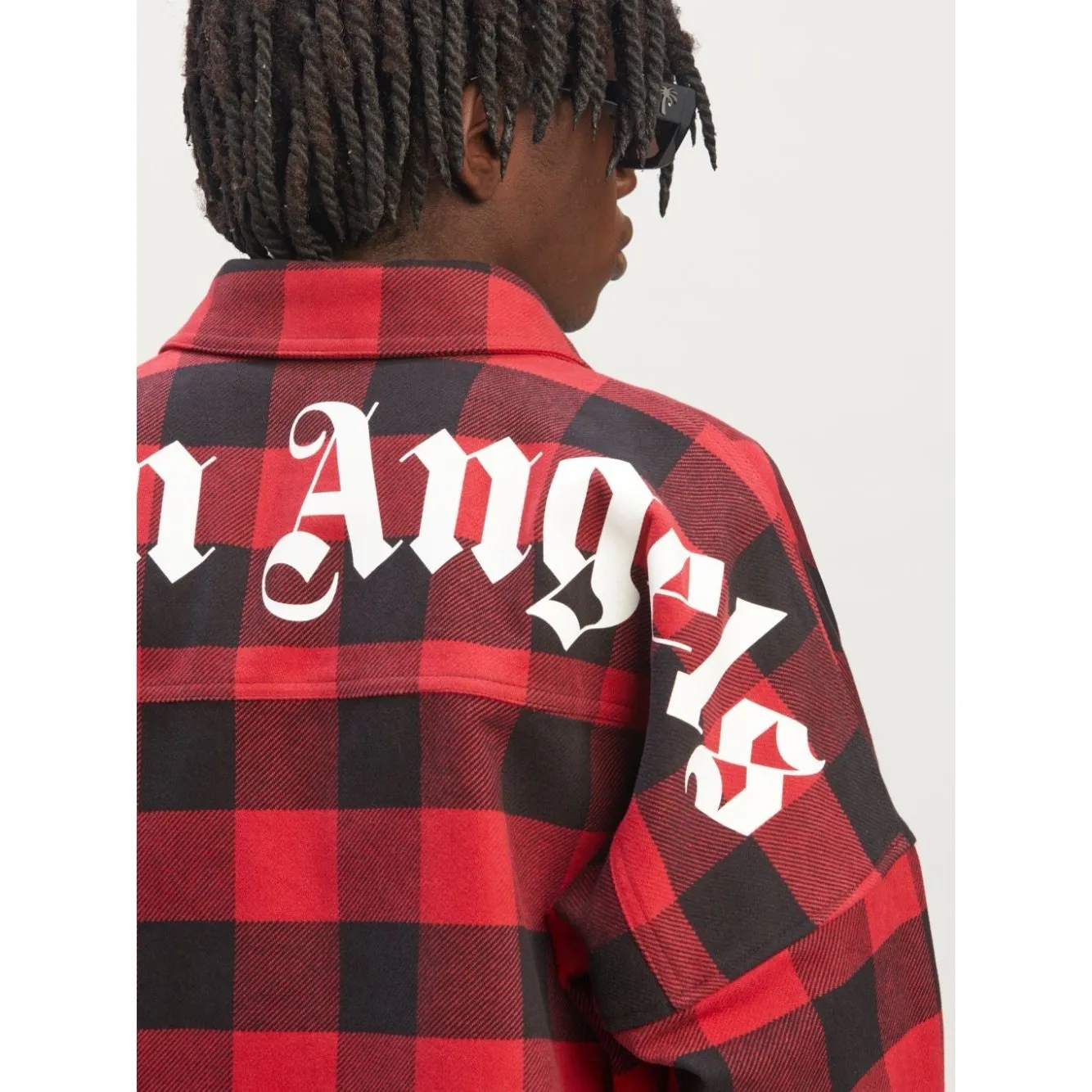 Palm Angels  |Gingham Street Style Long Sleeves Cotton Shirts