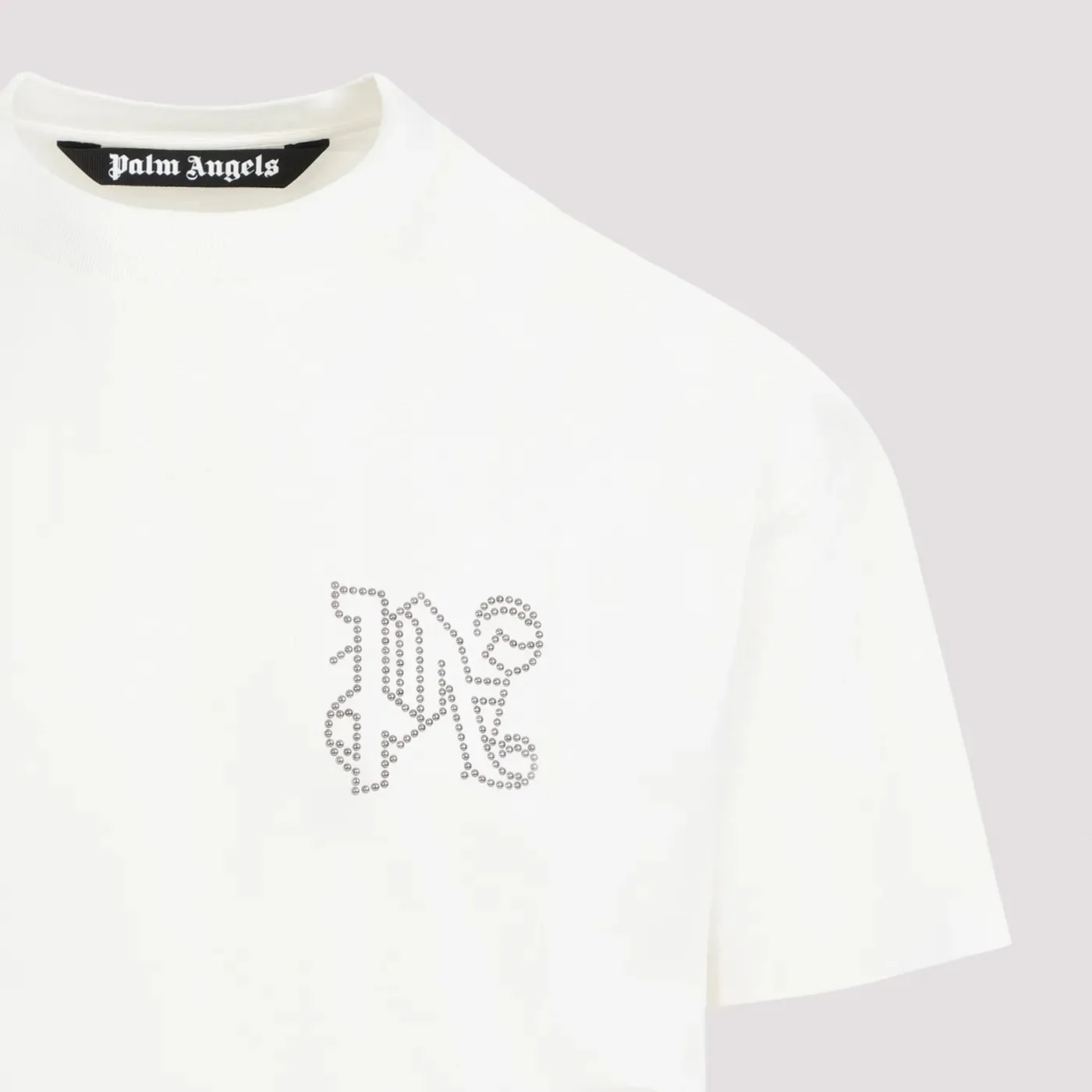 Palm Angels  |Street Style Plain Cotton Short Sleeves Logo T-Shirts