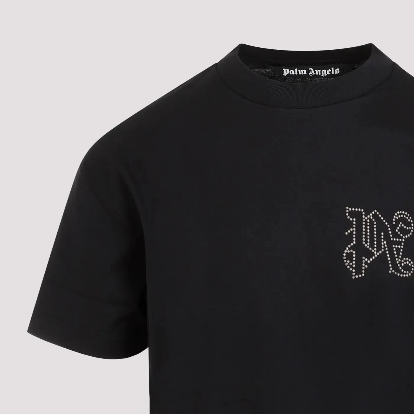 Palm Angels  |Street Style Plain Cotton Short Sleeves Logo T-Shirts