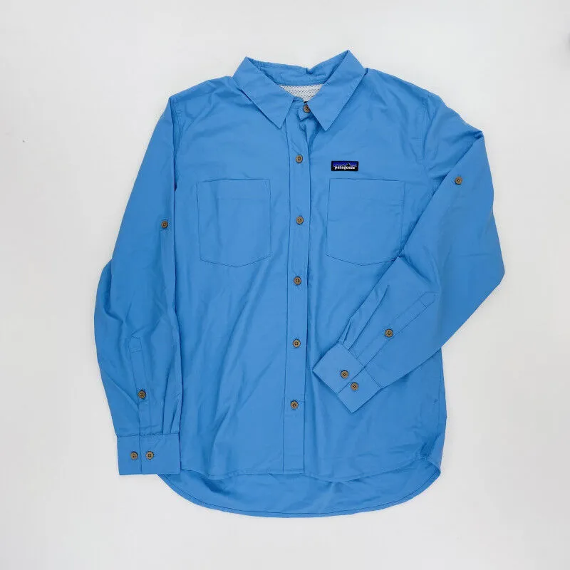 Patagonia  W's L/S Anchor Bay Shirt - Camicia di seconda mano - Donna - Blu - M