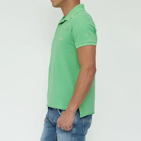 Project E  |Pullovers Plain Cotton Short Sleeves Polos