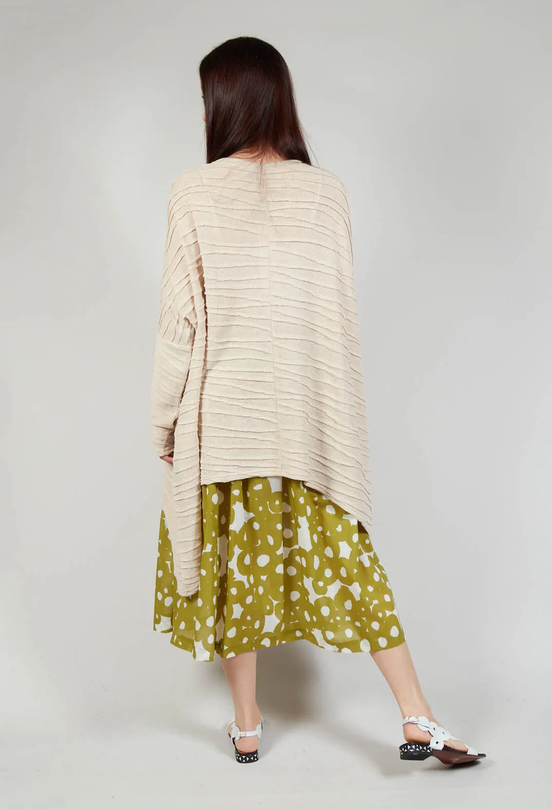 Rippled Jumper in Sabbia