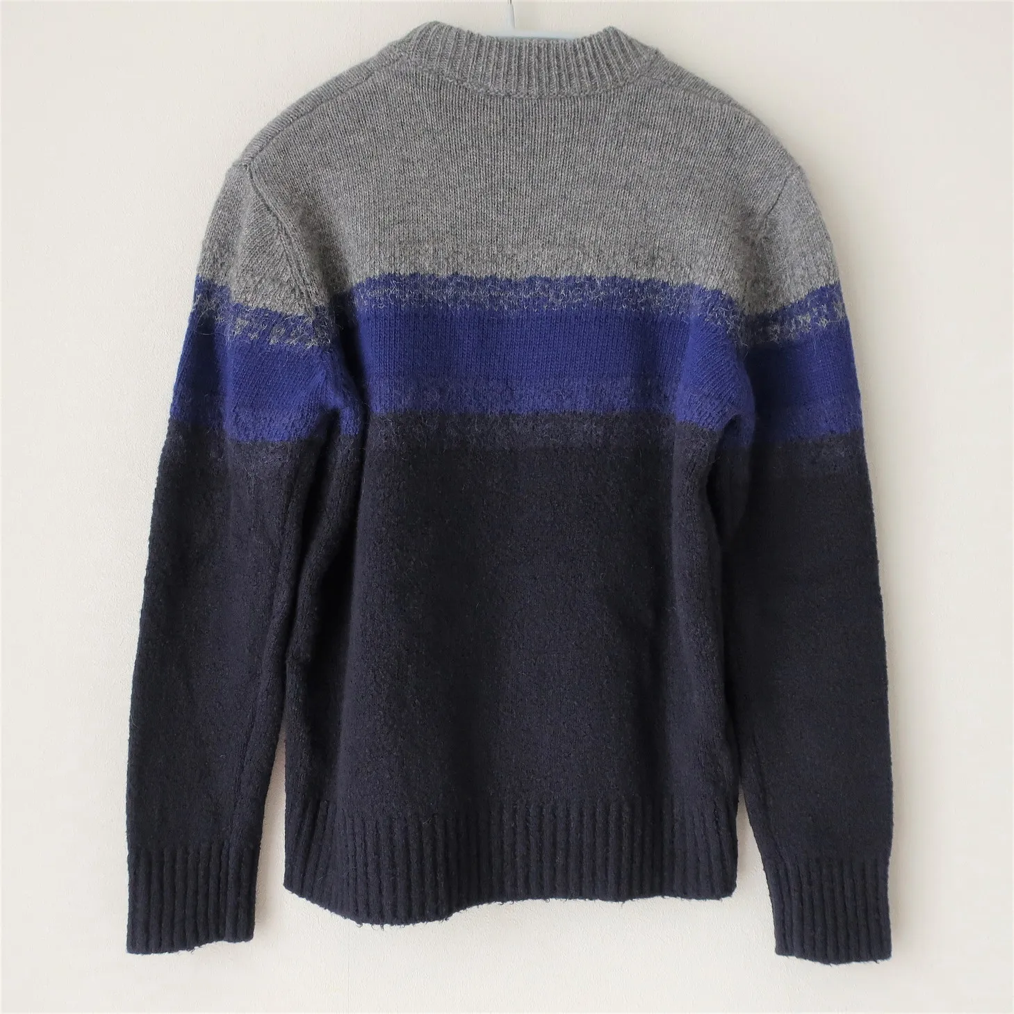 Roberto Collina  |Crew Neck Pullovers Wool Long Sleeves Sweaters