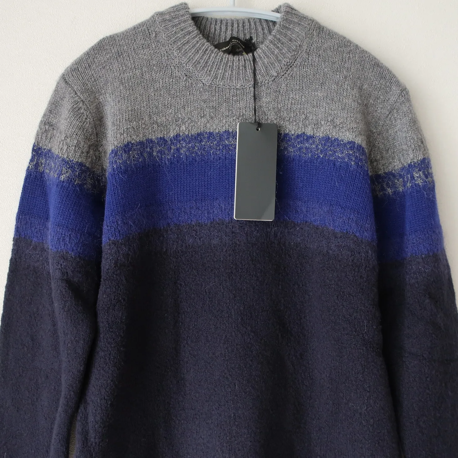 Roberto Collina  |Crew Neck Pullovers Wool Long Sleeves Sweaters