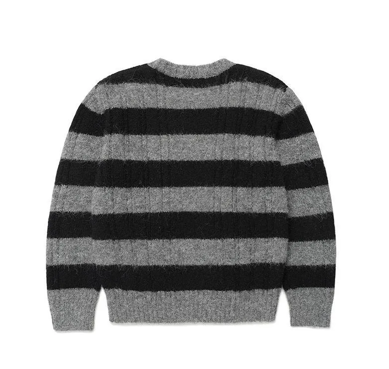 rolarola  |Argile Stripes Casual Style Unisex Wool Nylon Street Style