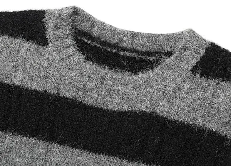 rolarola  |Argile Stripes Casual Style Unisex Wool Nylon Street Style