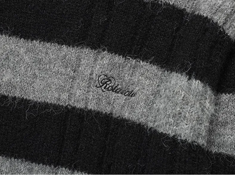 rolarola  |Argile Stripes Casual Style Unisex Wool Nylon Street Style