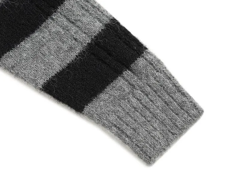 rolarola  |Argile Stripes Casual Style Unisex Wool Nylon Street Style