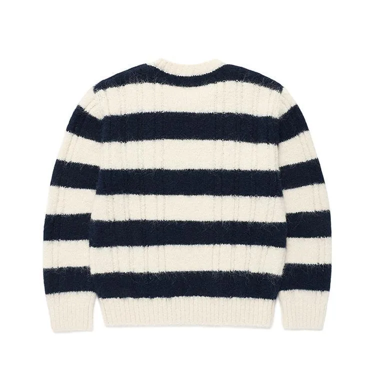 rolarola  |Argile Stripes Casual Style Unisex Wool Nylon Street Style