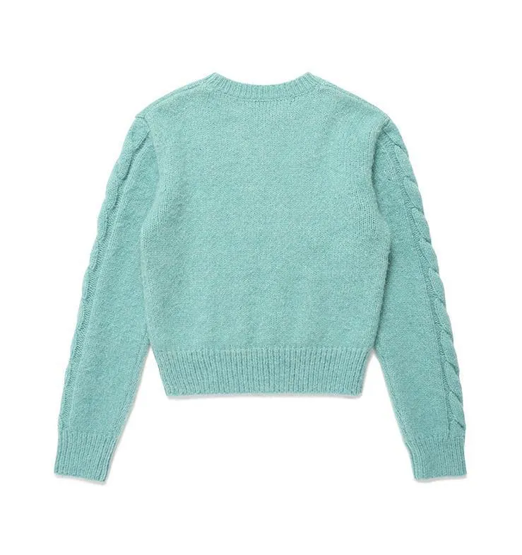 rolarola  |Casual Style Unisex Wool Street Style U-Neck Long Sleeves