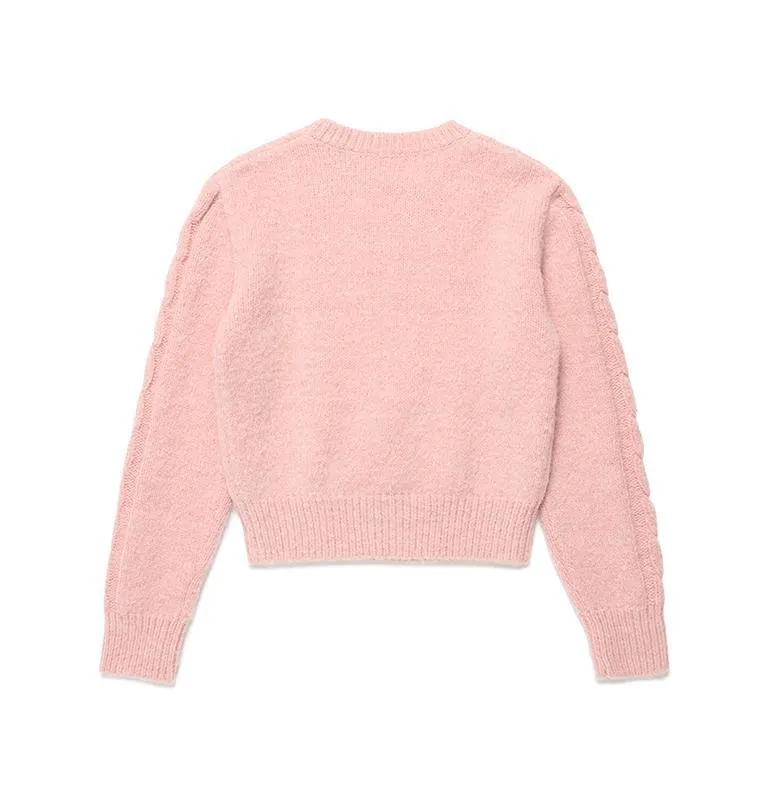 rolarola  |Casual Style Unisex Wool Street Style U-Neck Long Sleeves