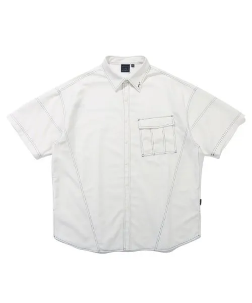 ROMANTIC CROWN  |[ROMANTIC CROWN]★FRONT POCKET WORK SHIRT