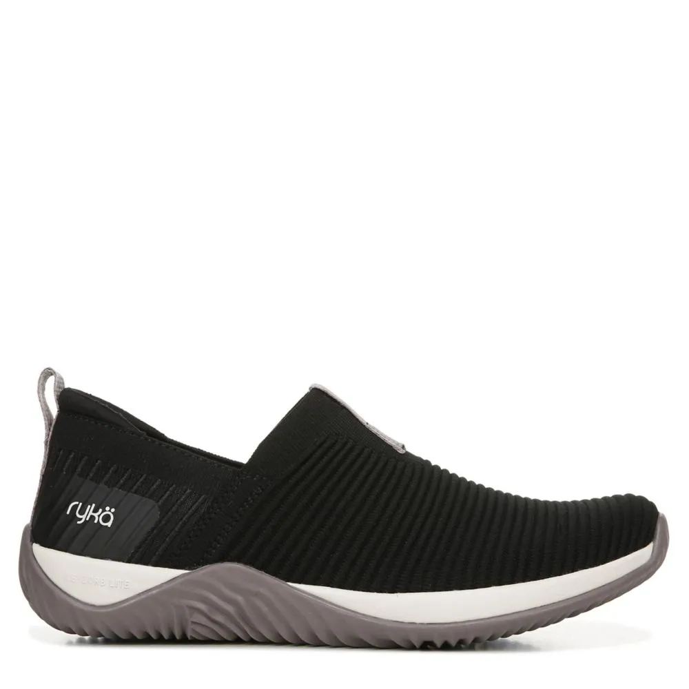 RYKA  WOMENS ECHO KNIT SLIP ON SNEAKER