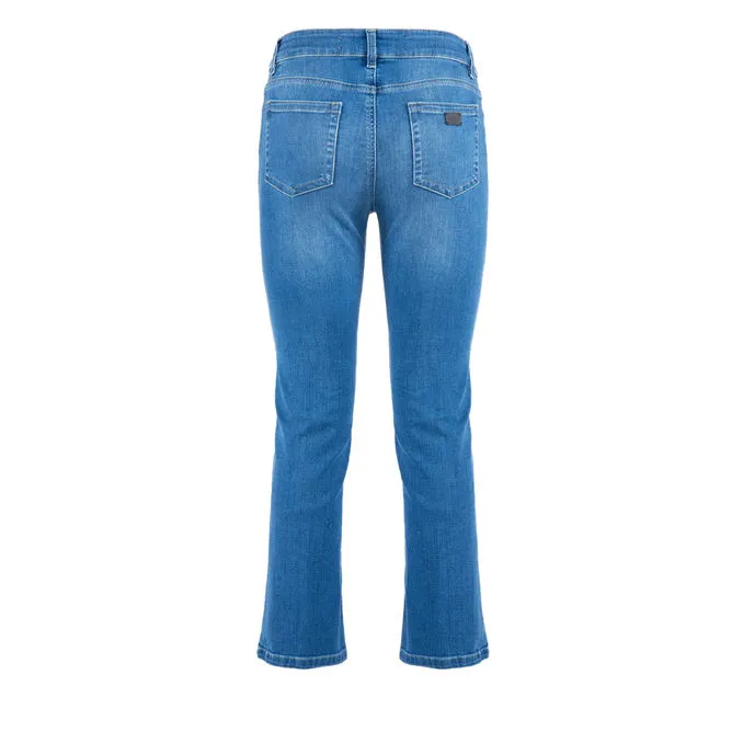 SINFONIA JEANS Woman Washed Blue Medium 