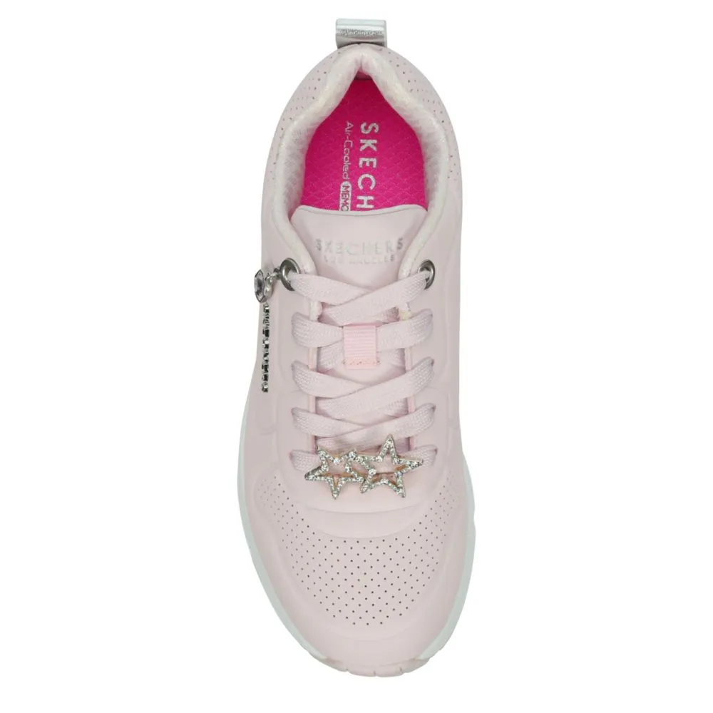 SKECHERS  GIRLS LITTLE-BIG KID UNO SNEAKER