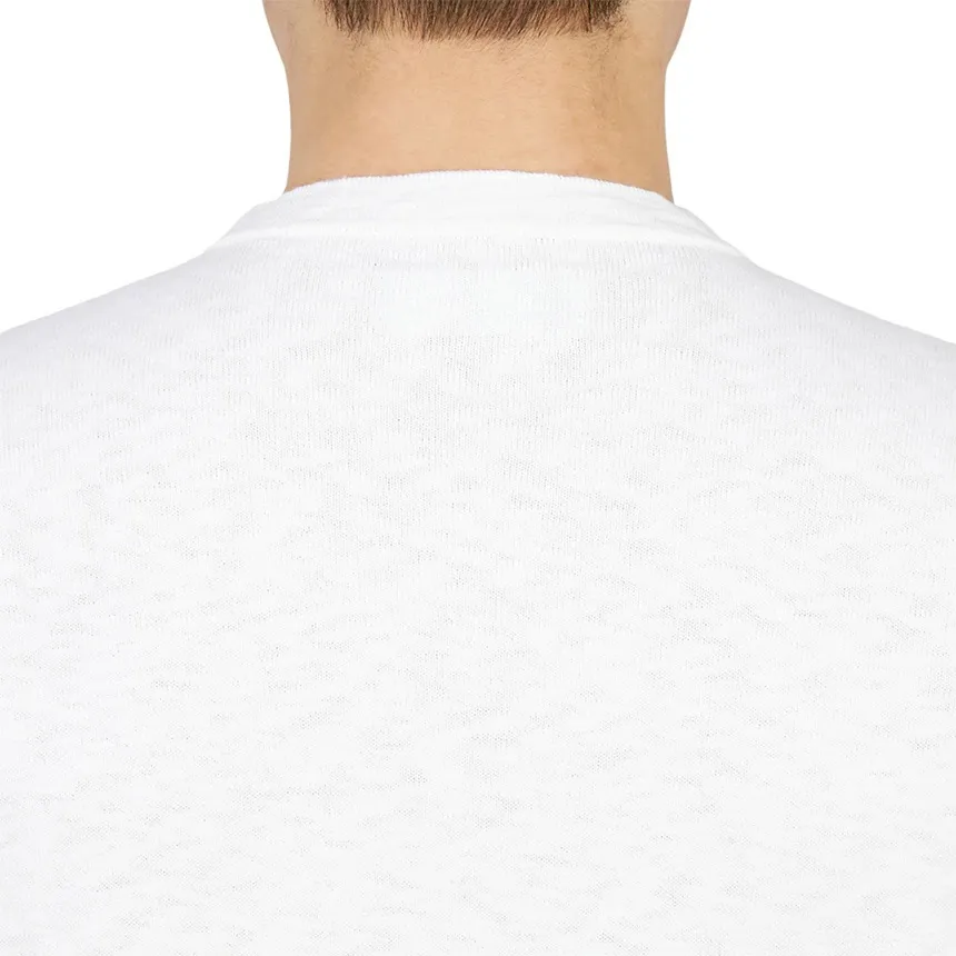 STONE ISLAND  |Crew Neck Long Sleeves Cotton Logos on the Sleeves Logo