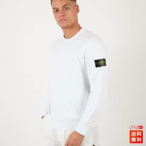 STONE ISLAND  |Crew Neck Pullovers Long Sleeves Cotton Logo Sweatshirts